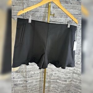 1. State Elegant Black High Waist Women's Shorts